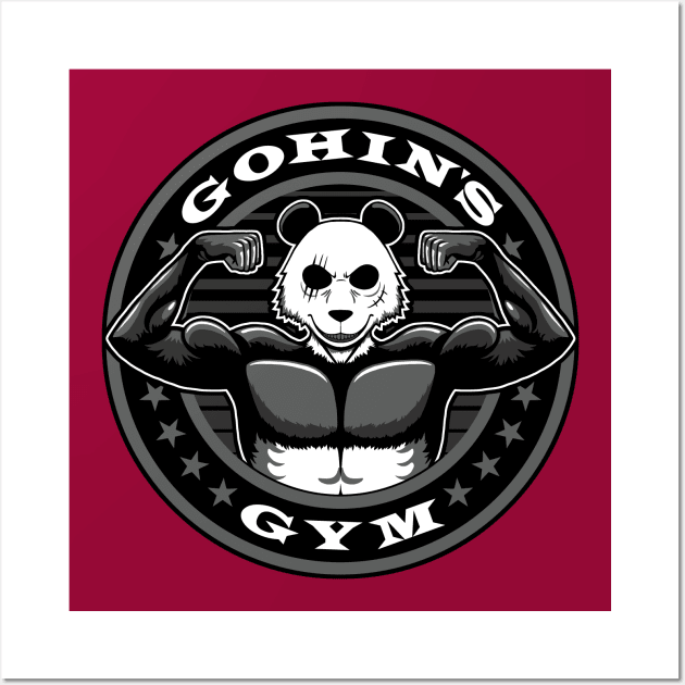 Gohin's Gym (all colours) Wall Art by DCLawrenceUK